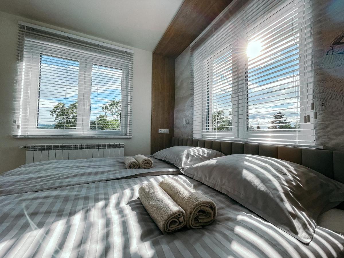 Апартаменты Penthouse Sloneczna Rapsodia - Blisko Parku Zdrojowego - Duzy Taras Na Dachu - Piekny Widok - Winda - Garaz Рабка Экстерьер фото