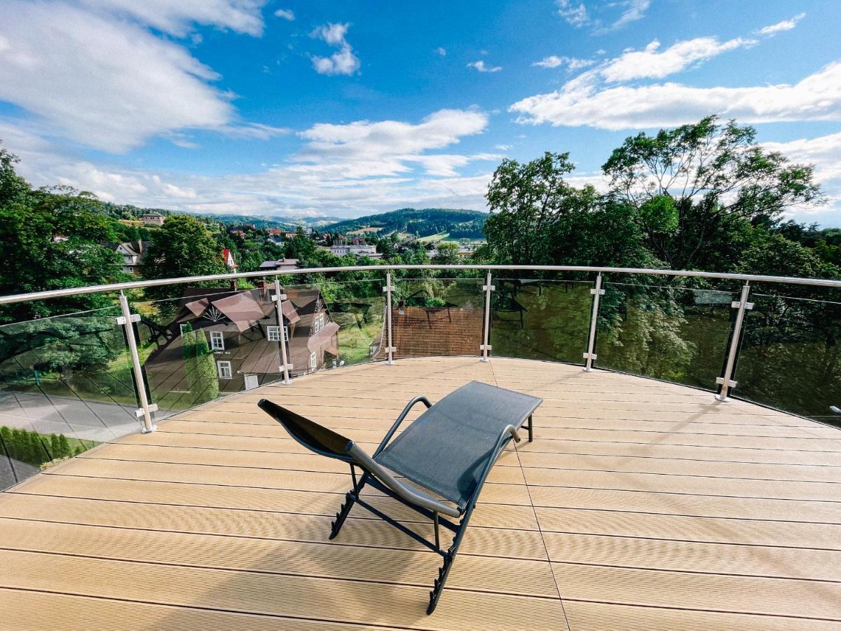 Апартаменты Penthouse Sloneczna Rapsodia - Blisko Parku Zdrojowego - Duzy Taras Na Dachu - Piekny Widok - Winda - Garaz Рабка Экстерьер фото